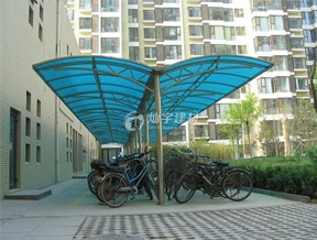 CY-BXG-001不銹鋼自行車(chē)停車(chē)棚