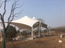 燦宇景觀棚項(xiàng)目安裝